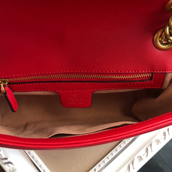 Replica Gucci Marmont Small Matelasse Shoulder Bag 22cm-26cm - Image 29