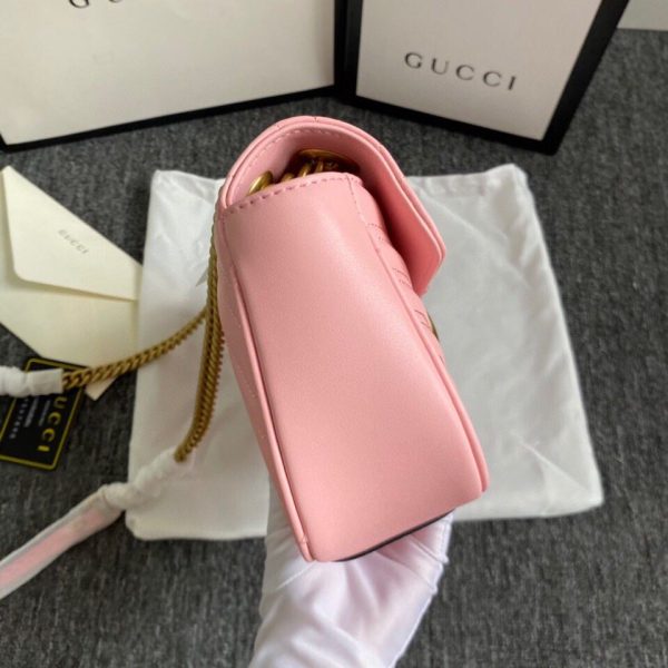 Replica Gucci Marmont Small Matelasse Shoulder Bag 22cm-26cm - Image 22
