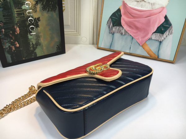 Replica Gucci Marmont Small Bag - Online Exclusive - Image 9