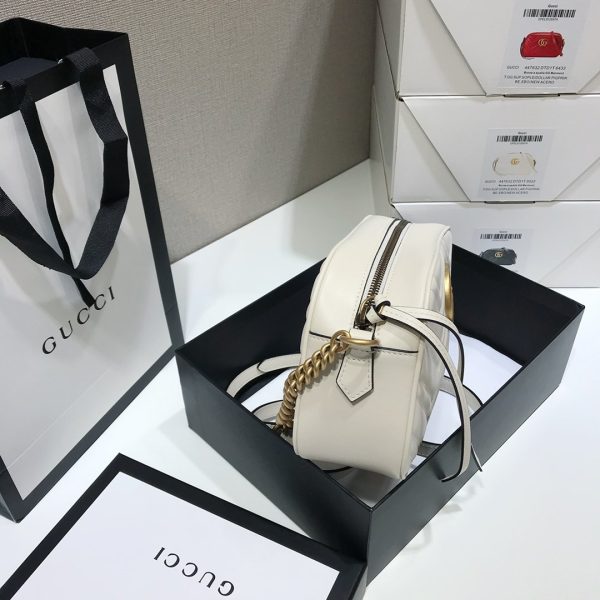Replica Gucci Marmont Small Shoulder Bag in Matelasse - Image 7