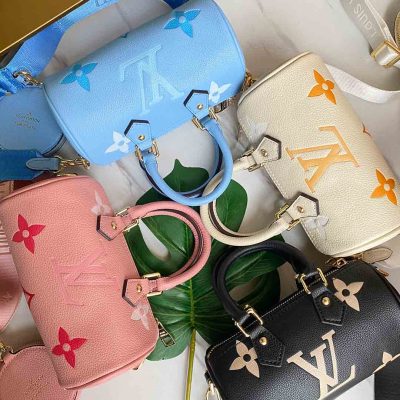 Louis Vuitton Papillon BB Replica - Pink, Yellow, Black, Blue