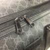 Best Replicas Bags - Gucci Double G Black/Grey Replica Duffle, Carry-On Style Shop For Best Louis Vuitton LV Replica Bags With Cheap Price