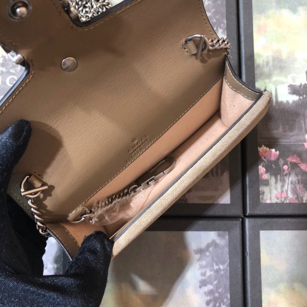 Replica Gucci Dionysus Mini Leather Canvas Bag - Image 3