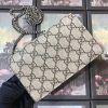 Best Replicas Bags - Replica Gucci Dionysus Mini Leather Canvas Bag Shop For Best Louis Vuitton LV Replica Bags With Cheap Price