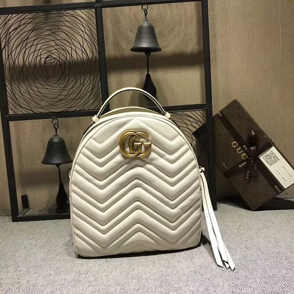 Stylish Replica Gucci Marmont Backpack - Image 6