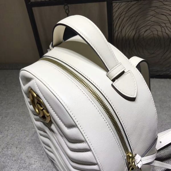 Stylish Replica Gucci Marmont Backpack - Image 8