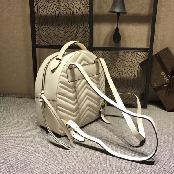 Stylish Replica Gucci Marmont Backpack - Image 9