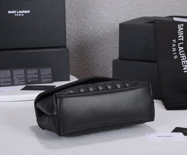 Replica YSL Loulou Small Matte Leather Bag with Y Detail - Image 15