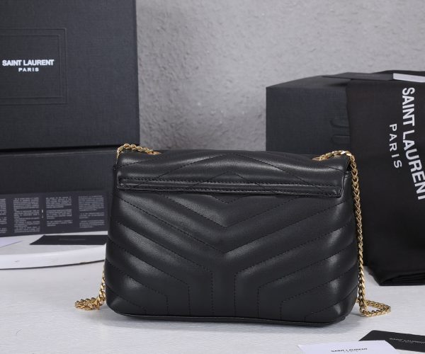 Replica YSL Loulou Small Matte Leather Bag with Y Detail - Image 22