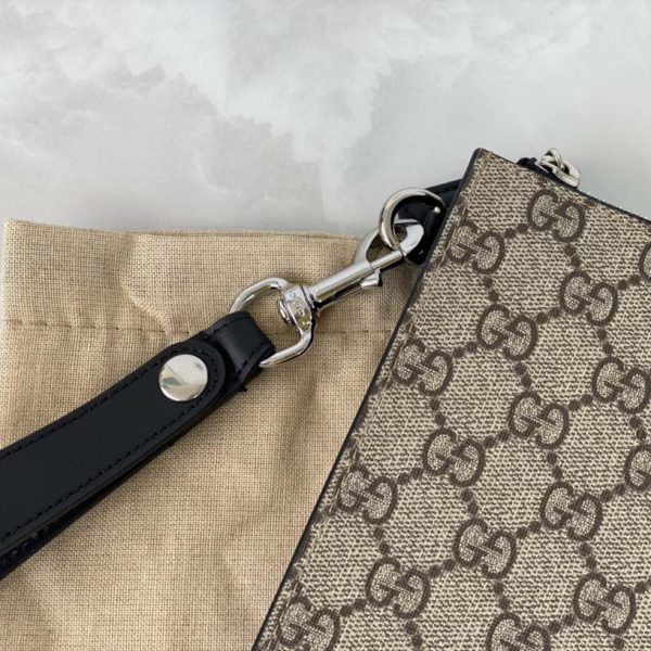 Replica Gucci Beige Canvas Pouch - Trendy & Elegant Design - Image 6