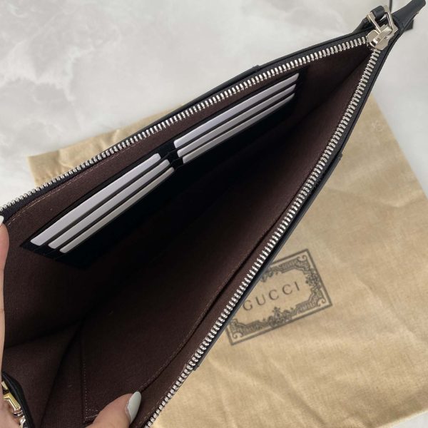 Replica Gucci Beige Canvas Pouch - Trendy & Elegant Design - Image 7