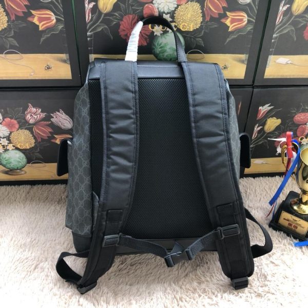 Gucci AAA Black Motif Backpack – Premium Replica Design - Image 2