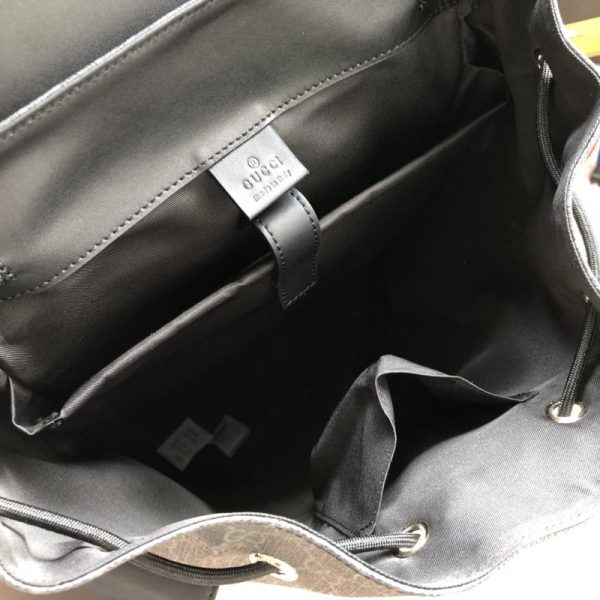 Gucci AAA Black Motif Backpack – Premium Replica Design - Image 6