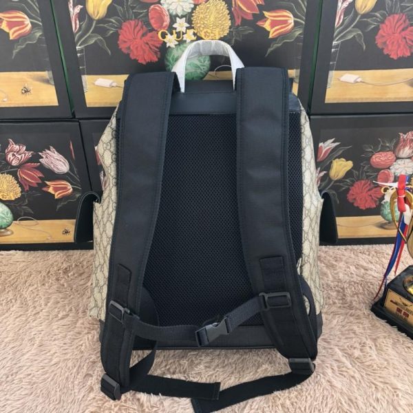 Gucci AAA Black Motif Backpack – Premium Replica Design - Image 7