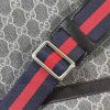 Best Replicas Bags - Replica Gucci GG Supreme Diaper Bag - Grey/Black 495909 Shop For Best Louis Vuitton LV Replica Bags With Cheap Price