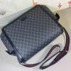 Best Replicas Bags - Replica Gucci GG Supreme Diaper Bag - Grey/Black 495909 Shop For Best Louis Vuitton LV Replica Bags With Cheap Price