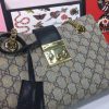 Best Replicas Bags - Replica Gucci Padlock Small Shoulder Bag 498156 Shop For Best Louis Vuitton LV Replica Bags With Cheap Price