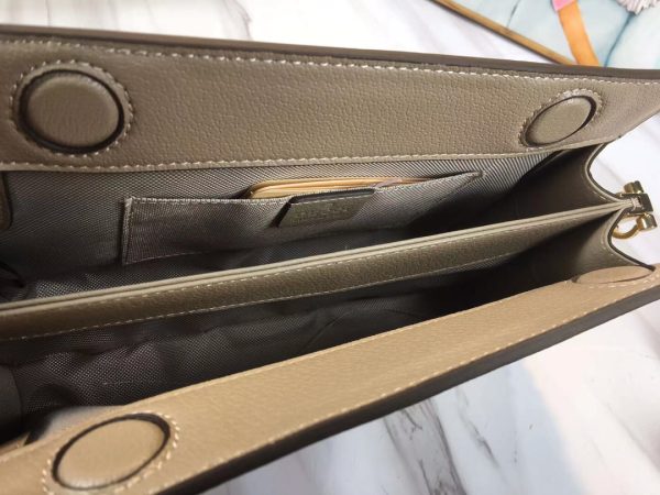 Gucci Ophidia Small Shoulder Bag Beige/Black Replica - Image 5