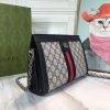 Best Replicas Bags - Gucci Ophidia Small Shoulder Bag Beige/Black Replica Shop For Best Louis Vuitton LV Replica Bags With Cheap Price