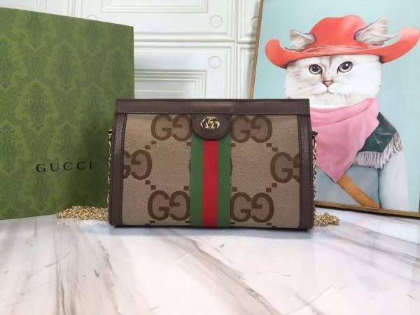 Replica Gucci Ophidia Double G Shoulder Bag - Small