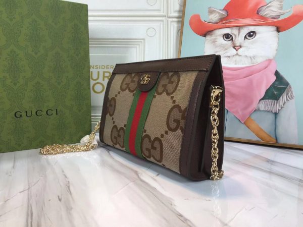 Replica Gucci Ophidia Double G Shoulder Bag - Small - Image 2
