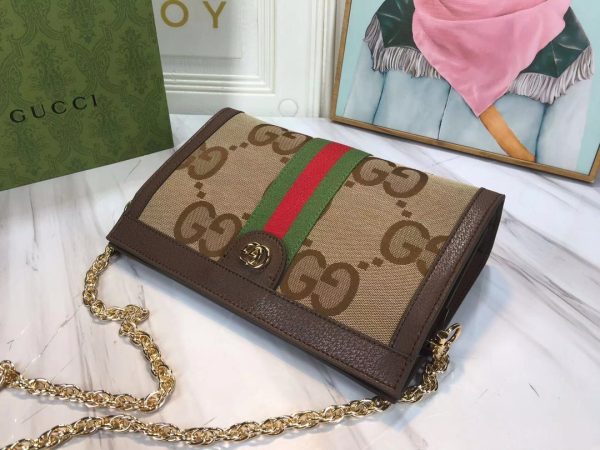 Replica Gucci Ophidia Double G Shoulder Bag - Small - Image 4