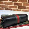 Best Replicas Bags - Replica Gucci Ophidia Small Shoulder Bag Black & White Shop For Best Louis Vuitton LV Replica Bags With Cheap Price
