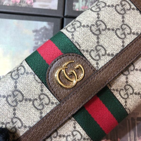 Replica Gucci Ophidia Beige Wallet - AAA Quality - Image 3