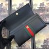 Best Replicas Bags - Replica Gucci Ophidia Black Leather Continental Wallet AAA Shop For Best Louis Vuitton LV Replica Bags With Cheap Price