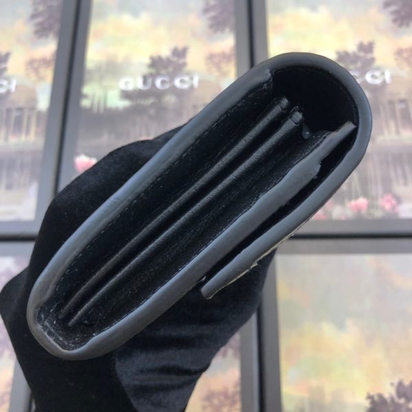 Replica Gucci Ophidia Black Leather Continental Wallet AAA - Image 3