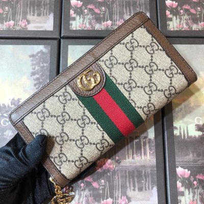 Replica Gucci Ophidia Zip Wallet – Stylish & Compact Design