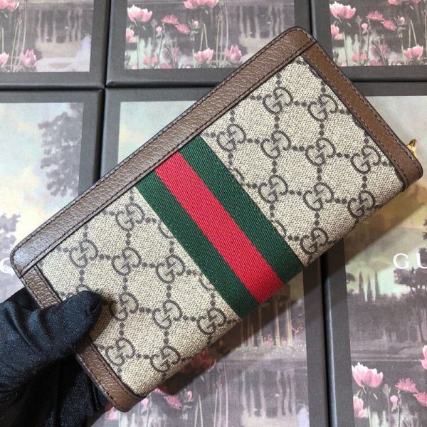 Replica Gucci Ophidia Zip Wallet – Stylish & Compact Design - Image 2