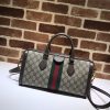 Best Replicas Bags - Replica Gucci Ophidia Medium Beige Top Handle Bag Shop For Best Louis Vuitton LV Replica Bags With Cheap Price