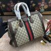 Best Replicas Bags - Replica Gucci Ophidia Medium Tote Bag 33x24.5cm Shop For Best Louis Vuitton LV Replica Bags With Cheap Price