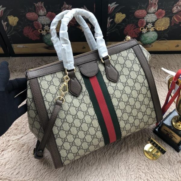 Replica Gucci Ophidia Medium Tote Bag 33x24.5cm - Image 7