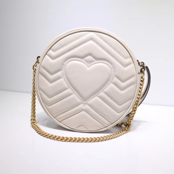 Replica Gucci Marmont Mini Round Shoulder Bag - Image 9