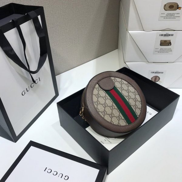 Replica Gucci Ophidia Mini Round Shoulder Bag - Stylish & Compact - Image 6