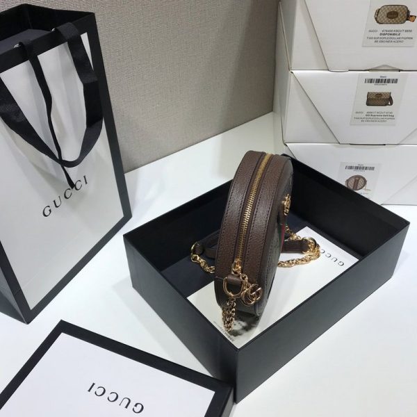 Replica Gucci Ophidia Mini Round Shoulder Bag - Stylish & Compact - Image 7
