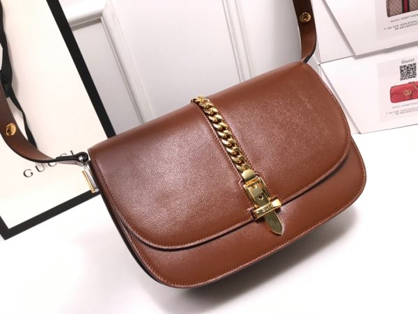 Replica Gucci Sylvie 1969 Small Shoulder Bag - Image 5