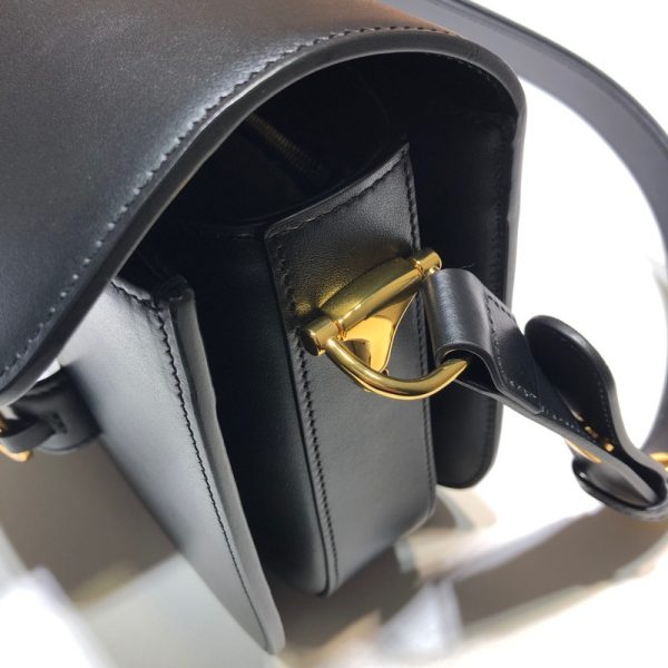 Replica Gucci Horsebit 1955 Python Shoulder Bag - Black - Image 8