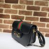 Best Replicas Bags - Replica Gucci Horsebit 1955 Python Shoulder Bag - Black Shop For Best Louis Vuitton LV Replica Bags With Cheap Price