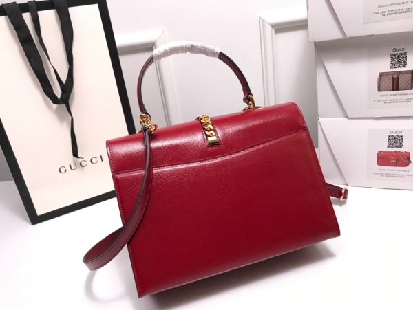 Replica Gucci Sylvie 1969 Mini Top Handle Bag - Image 8