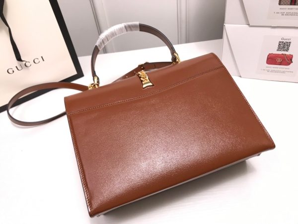 Replica Gucci Sylvie 1969 Mini Top Handle Bag - Image 6