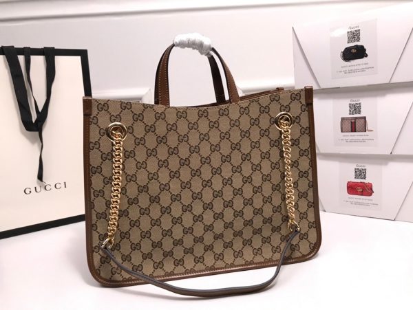 Replica Gucci Horsebit 1955 Medium Tote Bag - Image 6