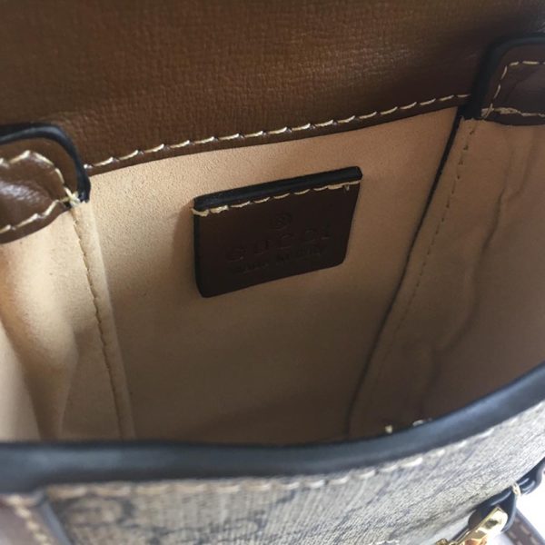 Replica Gucci Horsebit 1955 Mini Bag in Black - Image 2