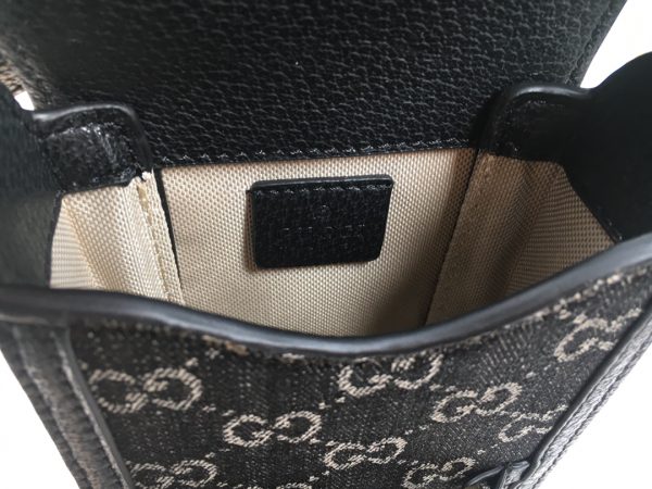 Replica Gucci 1955 Mini Bag with Double G Horsebit Detail - Image 6