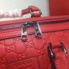 Best Replicas Bags - Gucci Double G Duffle Bag - Black/Red Embossed Replica Shop For Best Louis Vuitton LV Replica Bags With Cheap Price