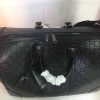Best Replicas Bags - Gucci Double G Duffle Bag - Black/Red Embossed Replica Shop For Best Louis Vuitton LV Replica Bags With Cheap Price