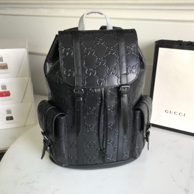 Gucci AAA Embossed Replica Backpack – Premium Style