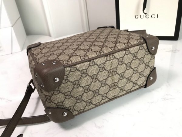 Replica Gucci Leather-Trimmed Shoulder Bag - Stylish & Elegant - Image 2